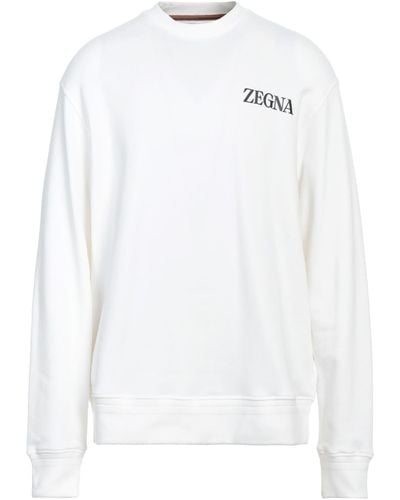 Zegna Sweatshirt - Weiß