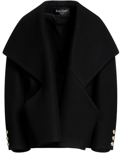 Balmain Coat - Black