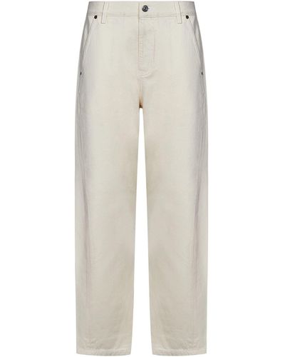 Victoria Beckham Pantalon en jean - Blanc