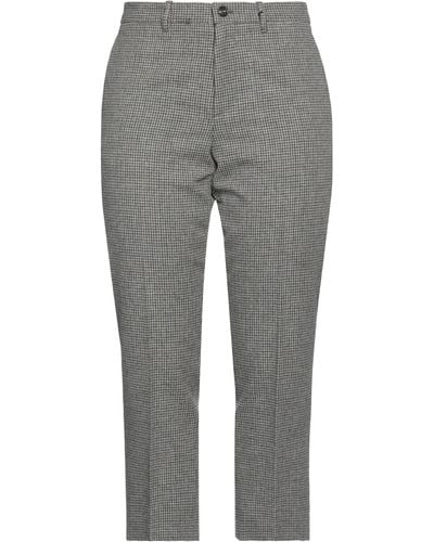 Miu Miu Cropped Pants - Gray