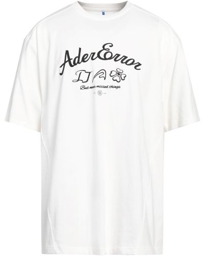 Adererror T-shirts - Weiß