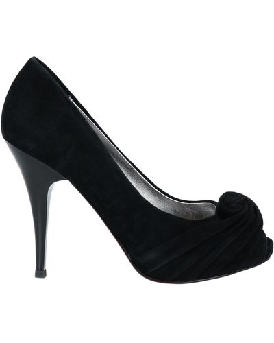 CafeNoir Court Shoes - Black