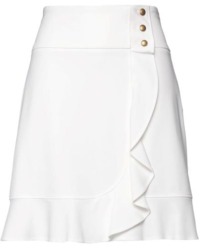 Pinko Mini Skirt - White