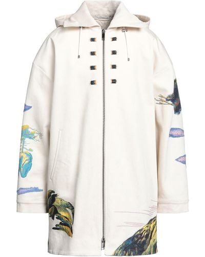 Valentino Garavani Overcoat & Trench Coat - White