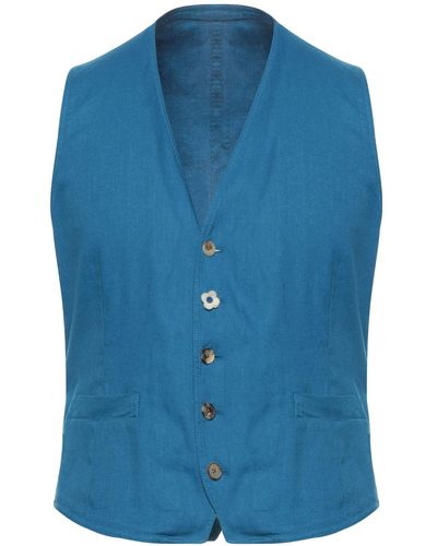 Lardini Chaleco sartorial - Azul