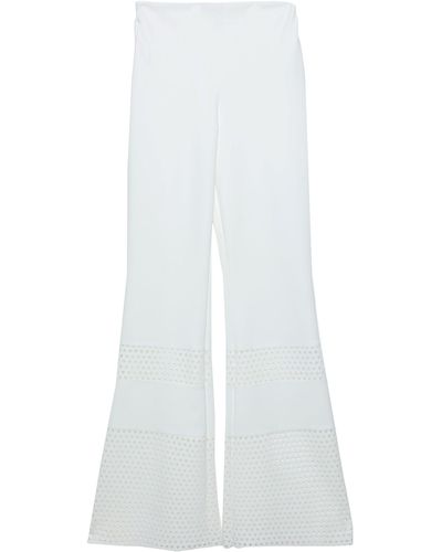 La Petite Robe Di Chiara Boni Trouser - White