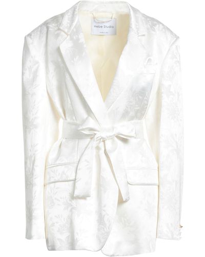 Hebe Studio Blazer - White