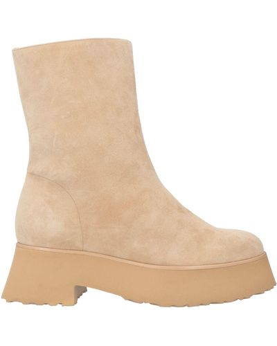 Aldo Castagna Ankle Boots - Natural