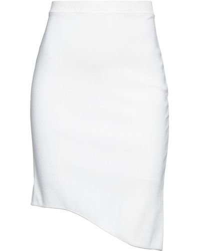 Mugler Mini Skirt - White