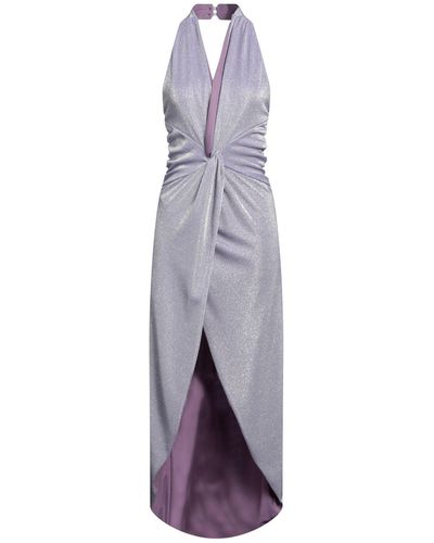 ACTUALEE Midi Dress - Purple