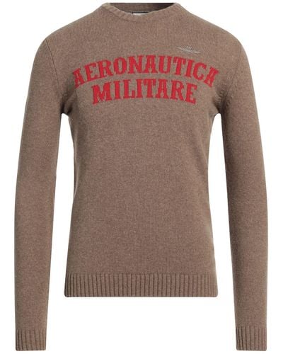 Aeronautica Militare Pullover - Marrone