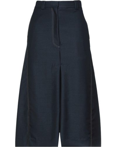 EFTYCHIA Midi Skirt - Blue