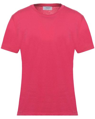 Saucony Fuchsia T-Shirt Cotton - Pink