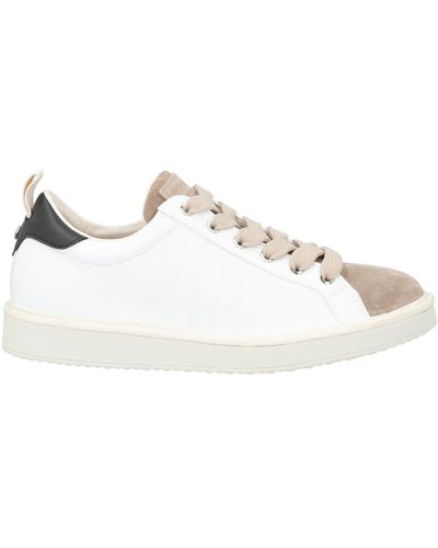 Pànchic Khaki Sneakers Leather - Natural