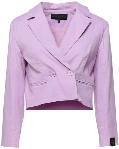 Kendall + Kylie Suit Jacket - Purple