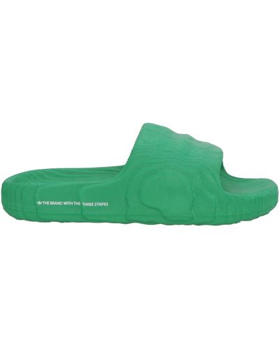 Green adidas Originals Sandals and Slides for Men | Lyst