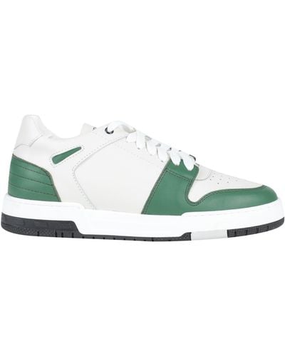 Grey Daniele Alessandrini Trainers - Green