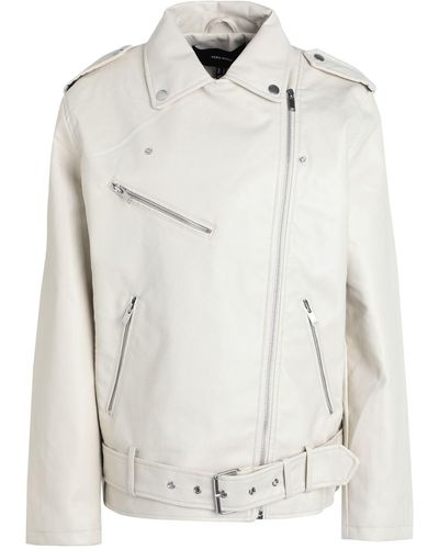 Perfecto Leather Jacket - White