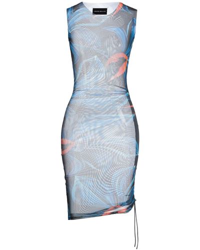 Louisa Ballou Mini Dress - Blue