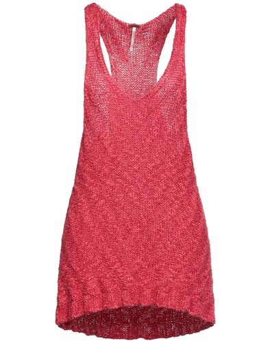 Free People Top - Rosso