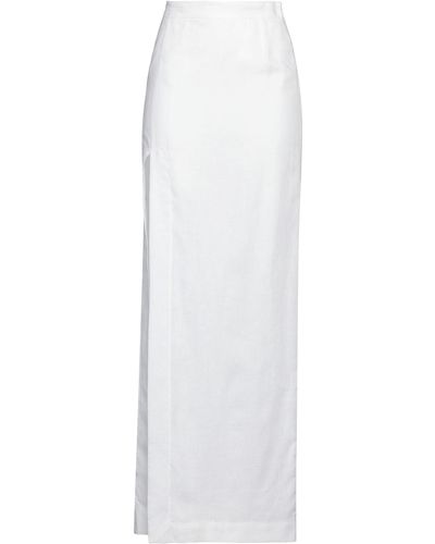 Maria Vittoria Paolillo Maxi Skirt - White
