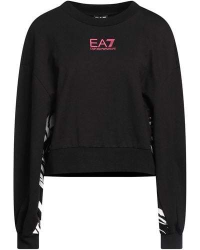 EA7 Sweatshirt - Schwarz