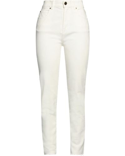 Pinko Pantaloni Jeans - Bianco