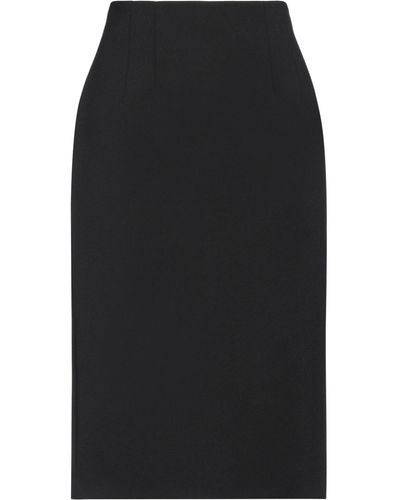 MAX&Co. Midi Skirt Polyester - Black