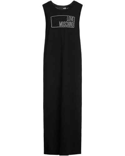 Love Moschino Vestito Lungo - Nero