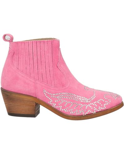 JE T'AIME Ankle Boots - Pink