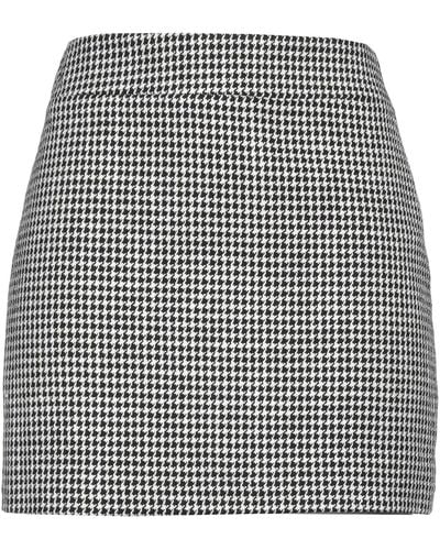 Carla G Mini Skirt - Grey