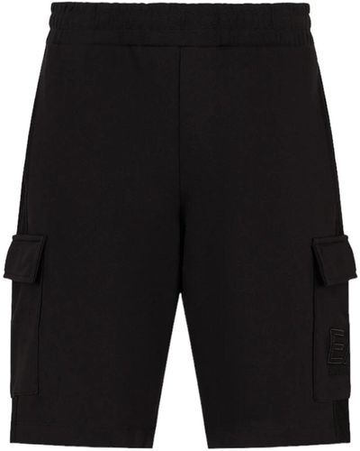 EA7 Shorts & Bermudashorts - Schwarz