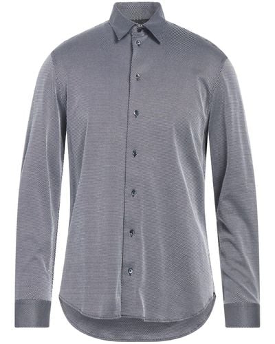 Emporio Armani Midnight Shirt Cotton, Polyester - Blue