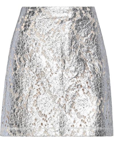 ANAЇS JOURDEN Mini Skirt - Metallic