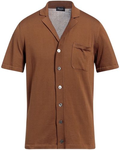 Drumohr Shirt - Brown