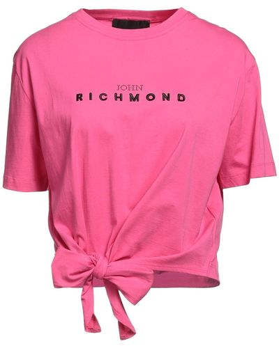 John Richmond Camiseta - Rosa