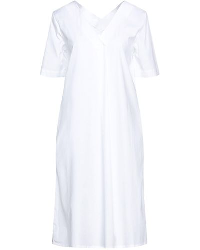 Xacus Midi Dress - White