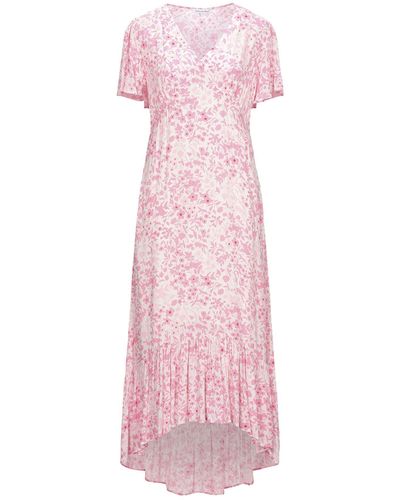 Lily and Lionel Midi Dress - Pink