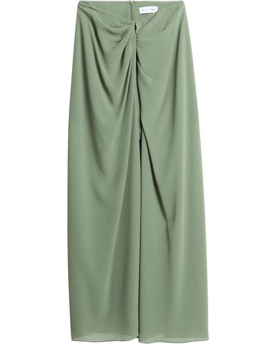 WEILI ZHENG Maxi Skirt - Green
