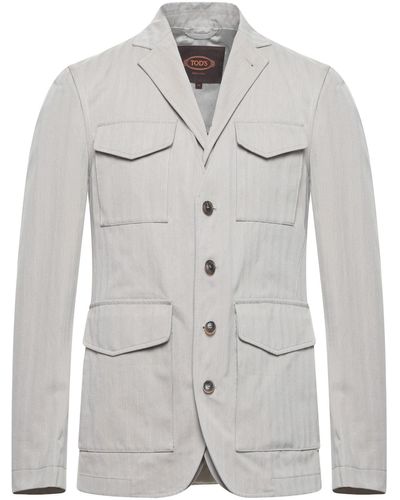 Tod's Suit Jacket - Natural