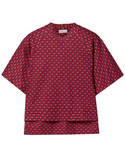 Rosetta Getty Camiseta - Rojo