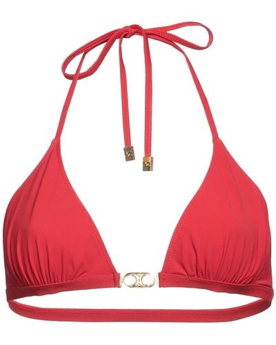 Celine Bikini-Oberteil - Rot