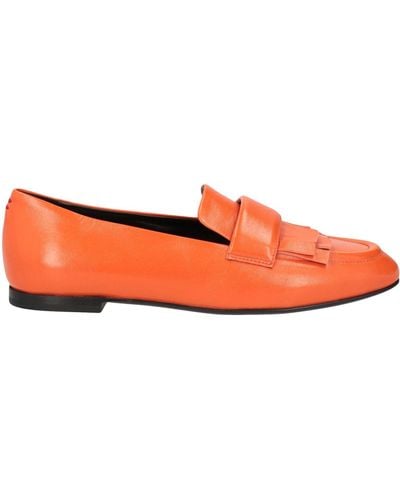 Halmanera Loafers Leather - Orange