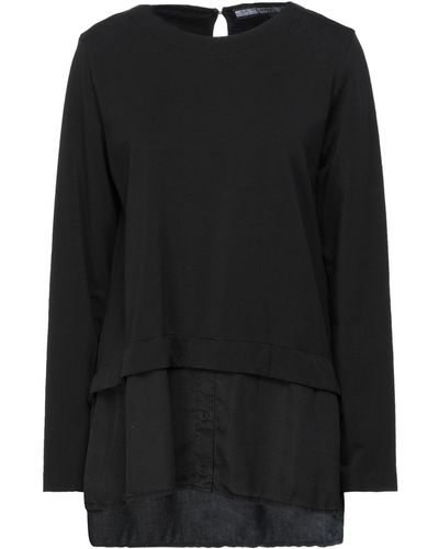 European Culture Sweatshirt - Black