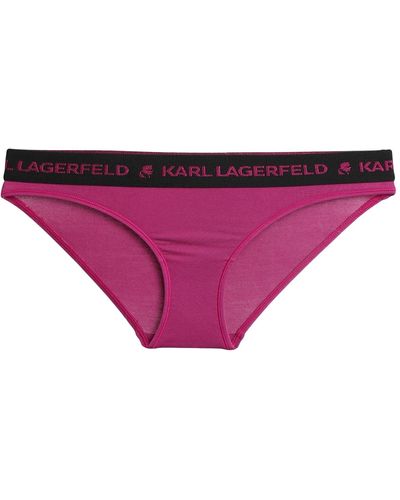 Karl Lagerfeld Brief - Purple