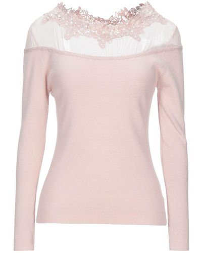 Cashmere Company Pullover - Pink