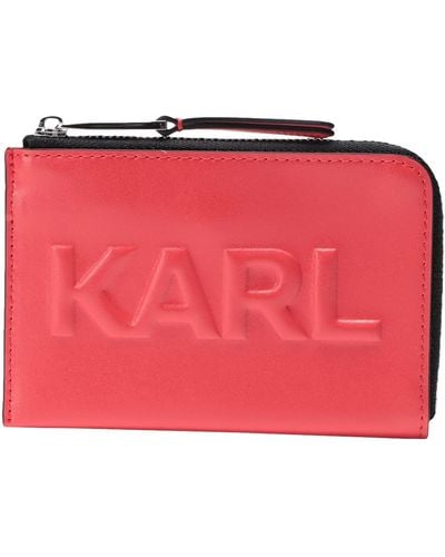 Karl Lagerfeld Portadocumenti - Rosso