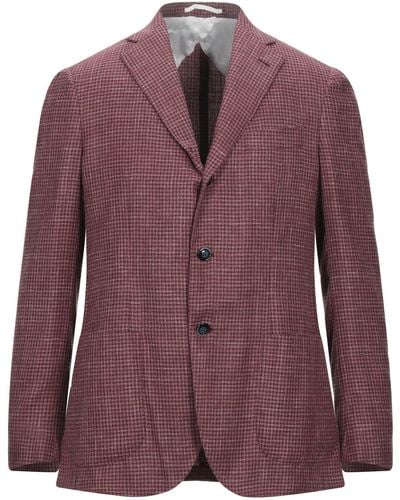 Barba Napoli Suit Jacket - Purple