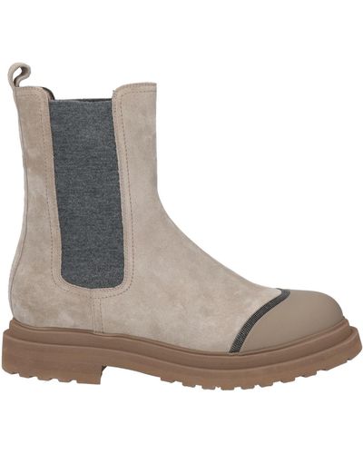 Brunello Cucinelli Ankle Boots - Gray