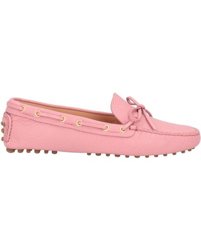 Car Shoe Loafers - Pink